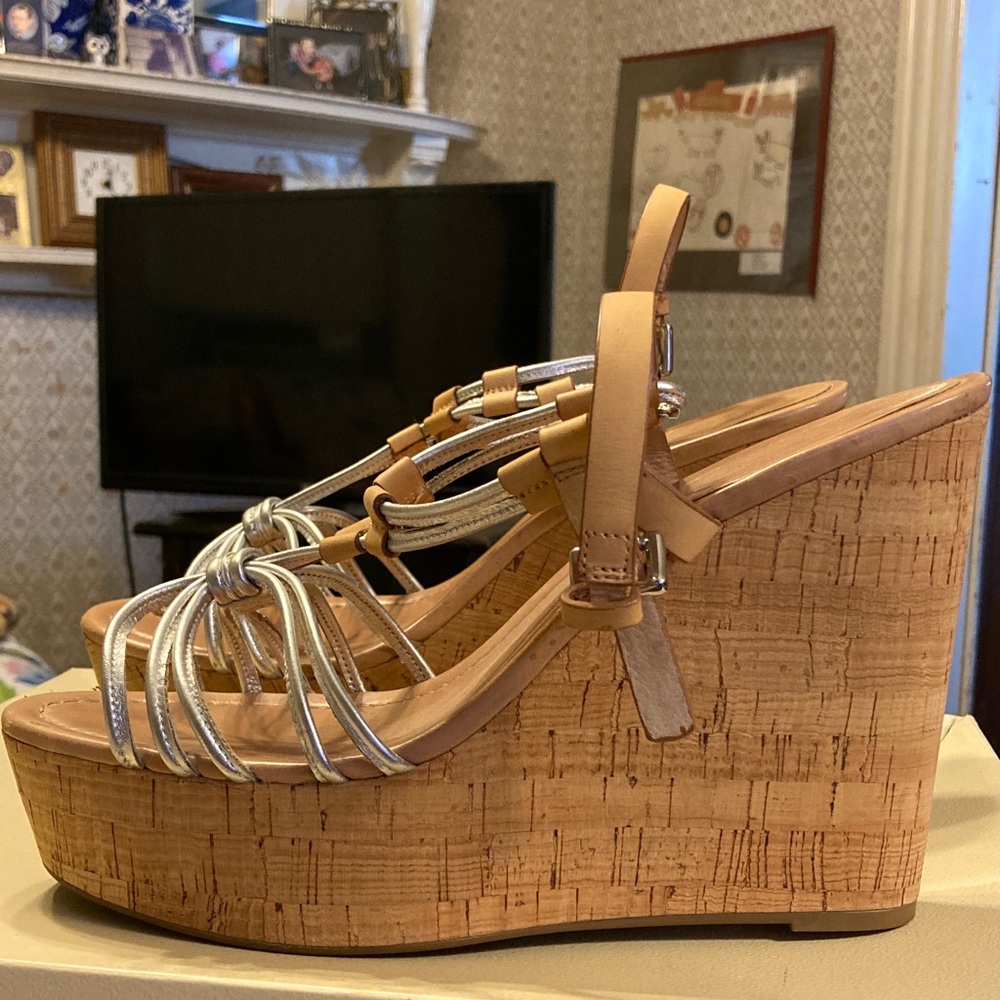 Coach Wedge Sandals size 9.5